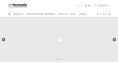 Desktop Screenshot of phformula.com