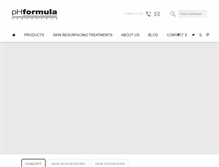 Tablet Screenshot of phformula.com